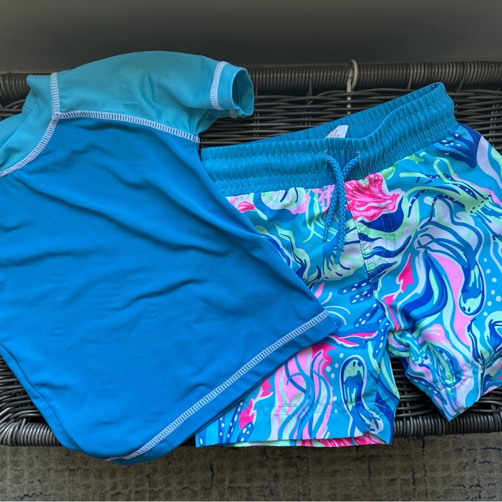 Kids Swim Set - Blue and Multicolor